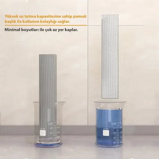 Sunup SN-37730 Mini Taşınabilir Sıkma Mekanizmalı Yüksek Emici Pratif Mop resmi