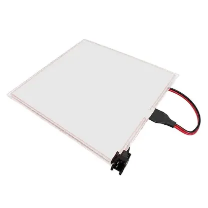 Powermaster PM-37725 100x100mm Elektrominesans (EL) 3V Led Panel Sarı Aydınlatmalı Esnek Yapı resmi