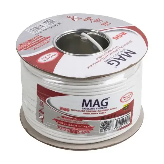 Mag RG59 FA Mini Anten Kablosu 100 Metre resmi