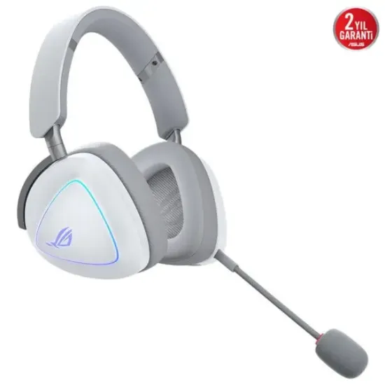 ASUS ROG DELTA II WIRELESS KULAKLIK BEYAZ resmi