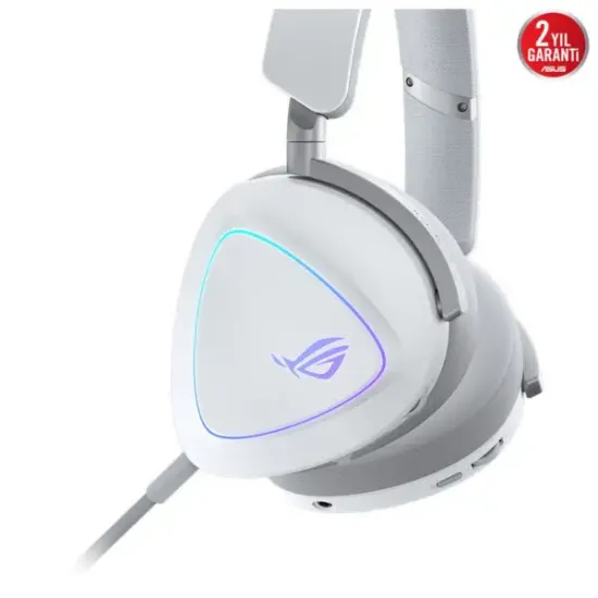 ASUS ROG DELTA II WIRELESS KULAKLIK BEYAZ resmi