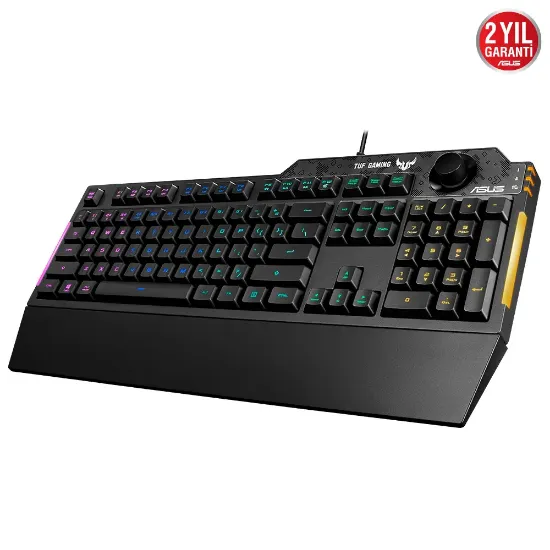 ASUS RA04 TUF GAMING K1 MEKANIK HISLI KLAVYE resmi