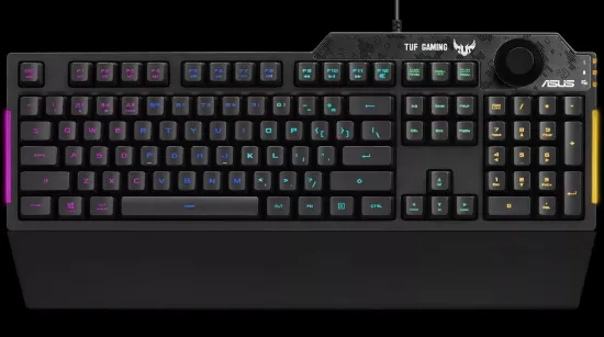 ASUS RA04 TUF GAMING K1 MEKANIK HISLI KLAVYE resmi