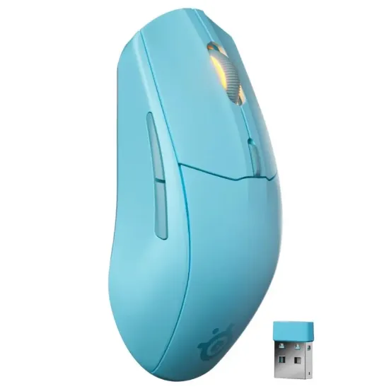 STEELSERIES RIVAL 3 GEN 2 AQUA MOUSE WL 62526. resmi