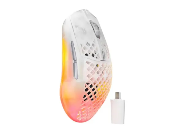 62715 STEELSERIES AEROX 3 WL GEN 2 GHOST resmi
