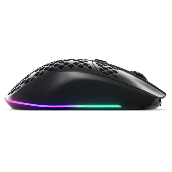 62612 STEELSERIES AEROX 3 ONYX WL MOUSE SIYAH resmi
