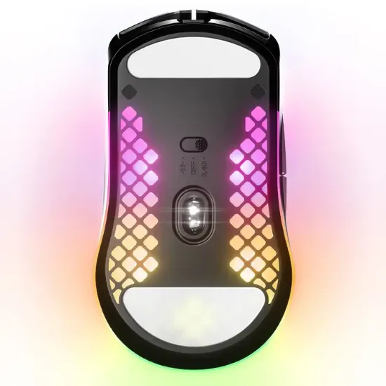 62612 STEELSERIES AEROX 3 ONYX WL MOUSE SIYAH resmi