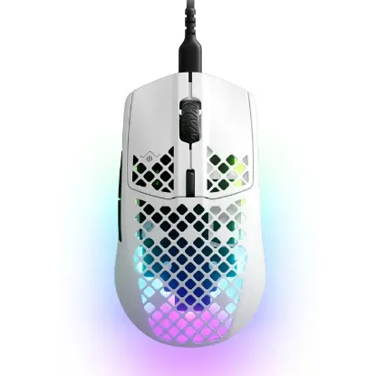STEELSERIES AEROX 3 MOUSE SNOW 62603 resmi