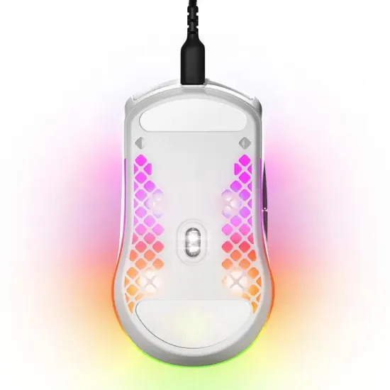 STEELSERIES AEROX 3 MOUSE SNOW 62603 resmi