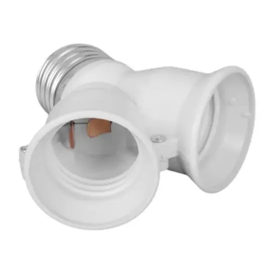 Ledx DY-101 E27 Duy Çoğaltıcı (Tek Duydan Çift E27 Lamba Bağlantısı) resmi