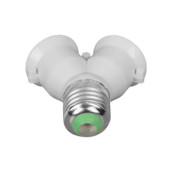 Ledx DY-101 E27 Duy Çoğaltıcı (Tek Duydan Çift E27 Lamba Bağlantısı) resmi