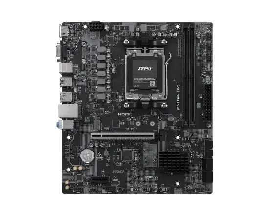 MSI PRO B850M-E EVO DDR5 ANAKART 8200MHz(OC) resmi