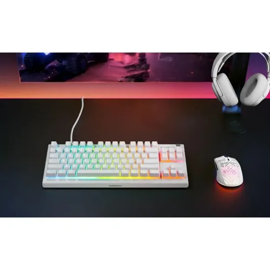 STEELSERIES APEX 3 TKL BEYAZ TR 64948 resmi