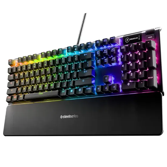 STEELSERIES APEX 5 TR SIYAH 64538 resmi