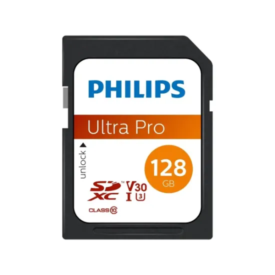 PHILIPS 128GB SDXC 100MB/S C10 FM12SD65B/00 resmi