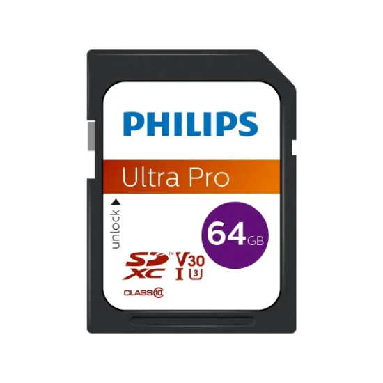 PHILIPS 64GB SDXC 100MB/S C10 FM64SD65B/00 resmi