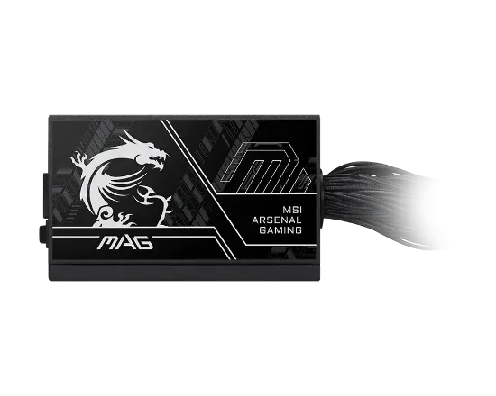 MSI MAG A850GL PCIE5 850W 80+GOLD POWER SUPPLY resmi