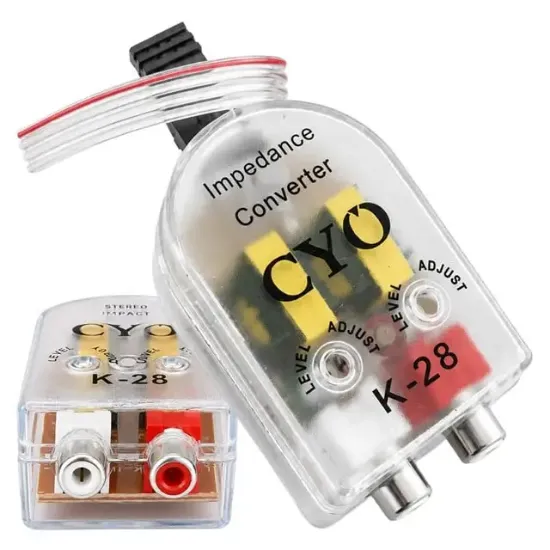 Powermaster PM-37924 Oto Ses Empedans Dönüştürücü Çevirici (High to Low Level) resmi