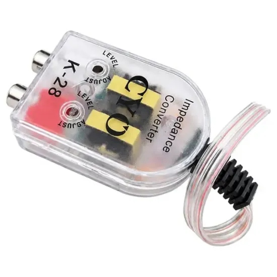 Powermaster PM-37924 Oto Ses Empedans Dönüştürücü Çevirici (High to Low Level) resmi