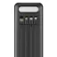 Powerway TX60 Siyah 60000 Mah Çoklu Çıkış Dijital Göstergeli Ekstra Kablolu Powerbank resmi