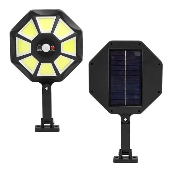 Powermaster ZB-168B Kumandalı Sensörlü Beyaz Solar Aydınlatma resmi