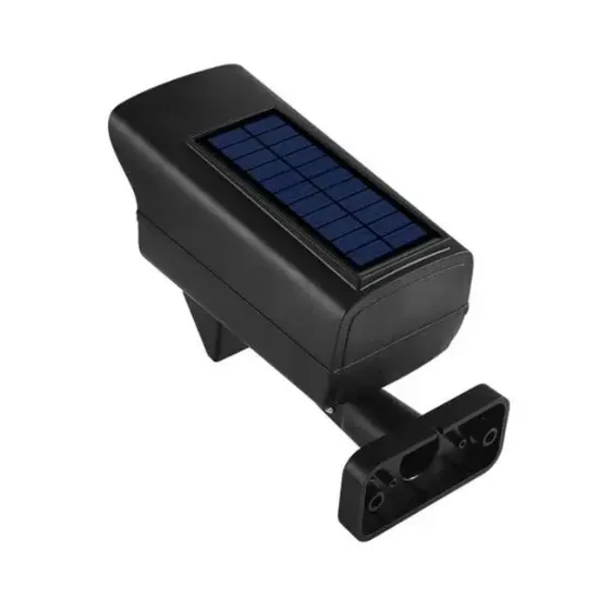 Powermaster SH-863A Kamera Görünümlü Hareket Sensörlü 63 Ledli Solar Lamba resmi