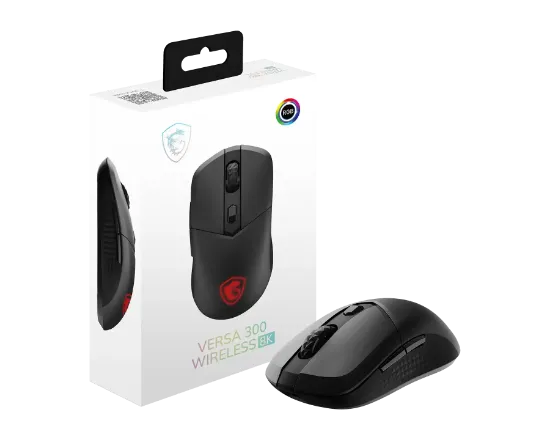 MSI VERSA 300 WIRELLES 8K MOUSE resmi