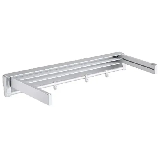 Sunup SN-37717 Katlanabilir Çamaşır Askılığı Duvara Monte Gizli Balkon Akordeon Kurutma Beyaz resmi