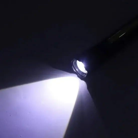 Powermaster Metal Flashlight Power Ledli Şarjlı El Feneri PM-14621 resmi