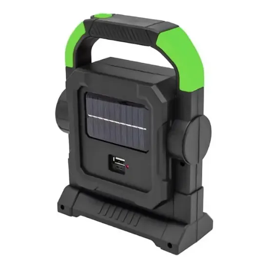 Powermaster HC-7078-D Üç Çalışma Modlu Şarjlı 32 SMD Ledli Taşınabilir Solar Panelli Lamba resmi