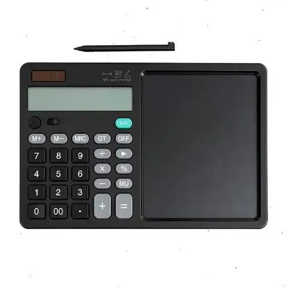 Powermaster ZH70 Dijital Not Defterli 12 Haneli Hesap Makinesi resmi