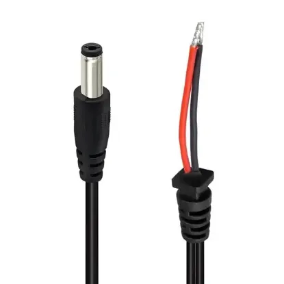Weko Yerli Üretim 1.5 Metre Jacklı Notebook Adaptör Kablosu 5.5*2.5 Uçlu resmi