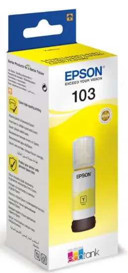 EPSON 103 EcoTank Yellow bottle (65ml) resmi