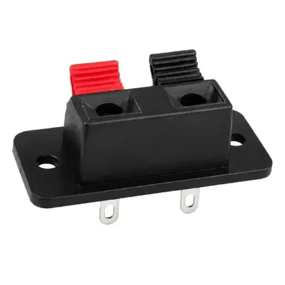 Powermaster PM-37889 İkili Yaylı Hoparlör Terminali 38x19mm resmi