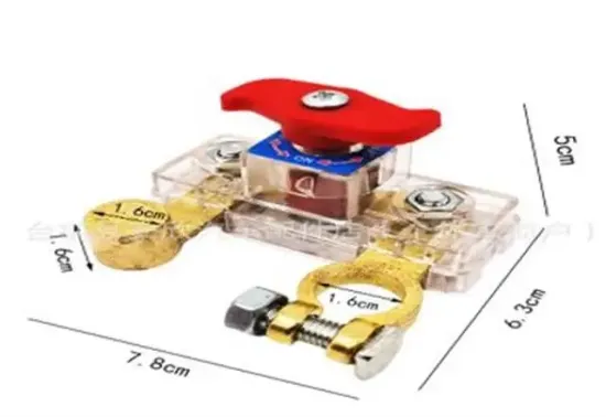 Powermaster PM-37872 Şeffaf Muhafazalı Çevirmeli Araç Oto Akü Kutup Başı Şalteri resmi