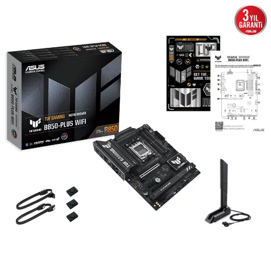 ASUS TUF GAMING B850-PLUS WIFI AM5 ANAKART resmi