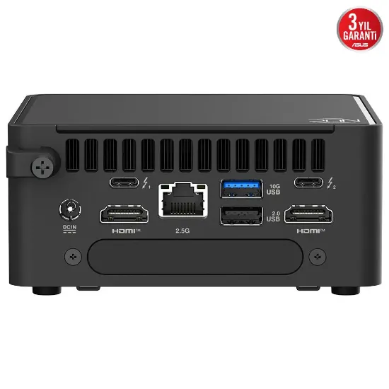 ASUS NUC15 PRO TALL KIT INTEL CORE 3-100U BAREBONE FDOS MINI PC-RNUC15CRHI300002 resmi