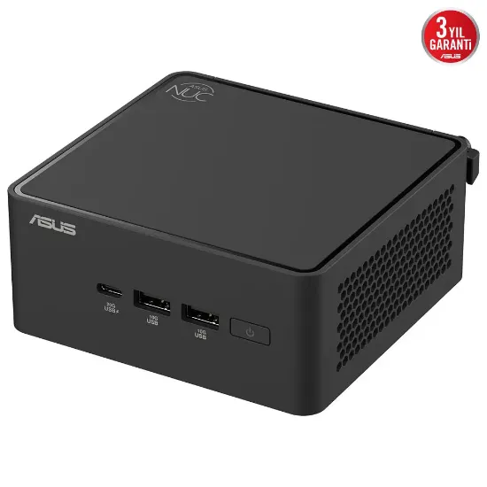 ASUS NUC15 PRO TALL KIT INTEL CORE 3-100U BAREBONE FDOS MINI PC-RNUC15CRHI300002 resmi