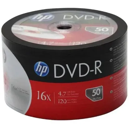 HP DME00070-3 4.7 GB Boş DVD-R 50'li Paket resmi