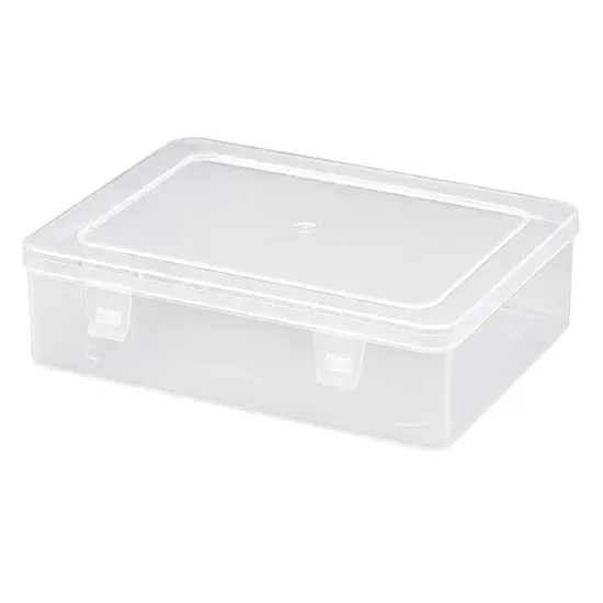 Compaxe P-Serisi 24'lü Plastik Şeffaf Saklama Kutusu (24 Küçük + 1 Büyük Kutulu Set) resmi
