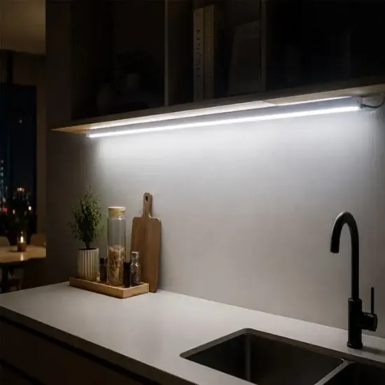 LedX AL-EXTK40 220 Volt - 40 Watt 6500K 120 Cm Beyaz Led 2'li Paket Kristal Bant Armatür resmi