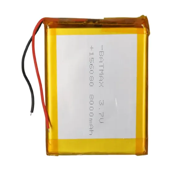 Powermaster 156080 3.7 Volt 8000 Mah Lityum Polimer Pil resmi