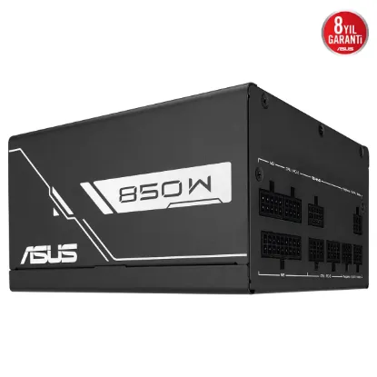 ASUS PRIME 850G 850W GOLD 80 PLUS FULL MODULER GAMIN GÜÇ KAYNAĞI resmi