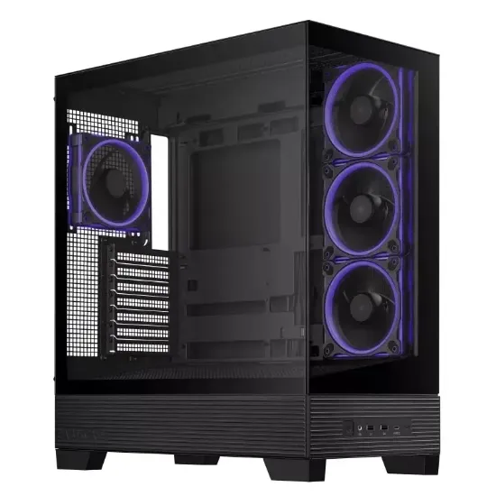 ASUS A31 PLUS TG ARGB SİYAH USB 3.2 ATX MID-TOWER GAMING KASA resmi