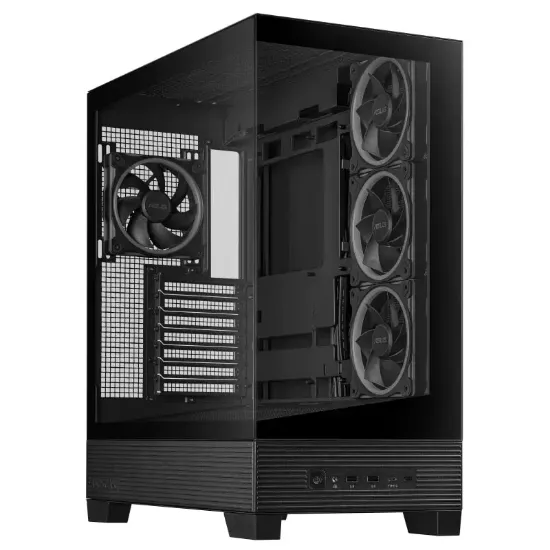 ASUS A31 PLUS TG ARGB SİYAH USB 3.2 ATX MID-TOWER GAMING KASA resmi
