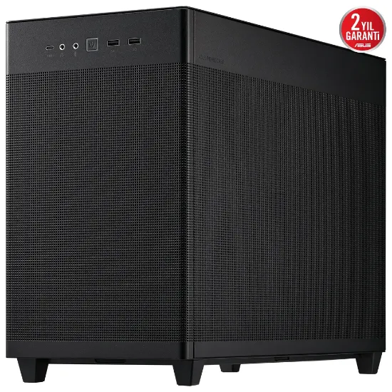ASUS PRIME AP201 MESH 1x120MM FAN USB 3.2 TYPE-C SİYAH MICRO-ATX SMALL TOWER KASA resmi