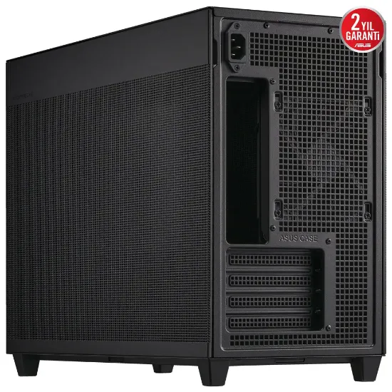 ASUS PRIME AP201 MESH 1x120MM FAN USB 3.2 TYPE-C SİYAH MICRO-ATX SMALL TOWER KASA resmi