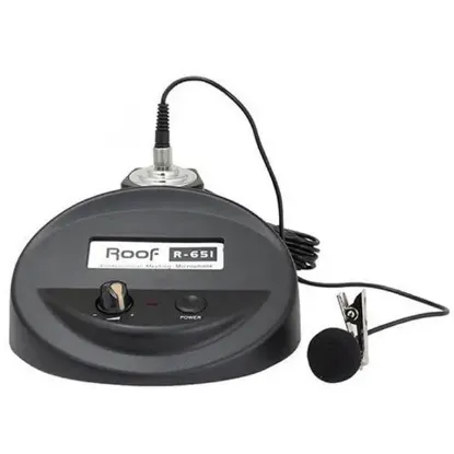 Roof R-651 Kondenser Cami Tipi Kablolu Yaka Mikrofonu resmi