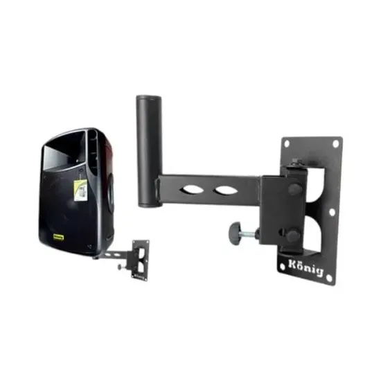 König K-201 Kabinli Hoparlör Askı Aparatı (30 Cm Hoparlör Sehpa) resmi