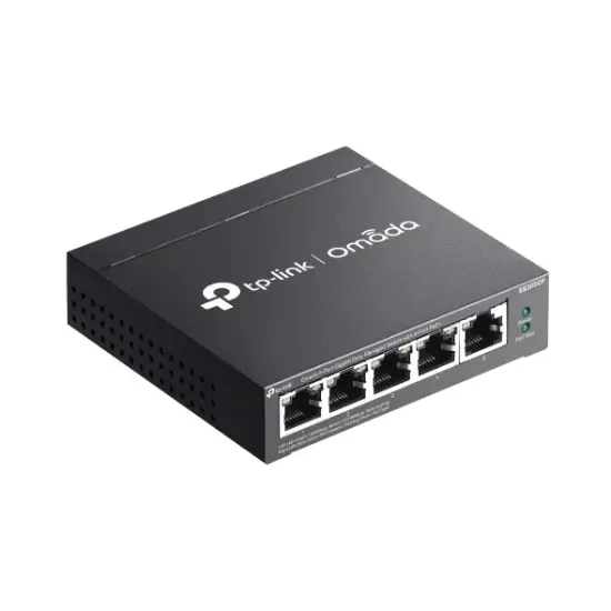 TP-LINK ES205GP 5 PORT YÖNETİLEBİLİR 65W POE SWITCH resmi